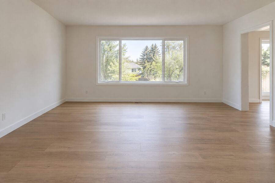 The same interior spotless and ready to move into